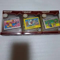 GBA ソフト3本セット 完動作 ドンキーコング マリオ