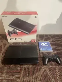 PS3 250GB 本体 コントローラー付き グランツーリスモ6