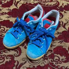 adidas スタンスミス スウェード ブルー