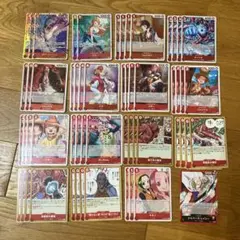 ワンピースカード　赤レイリーデッキパーツ