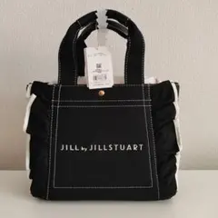 JILL by JILLSTUART フリルトートバッグ 黒