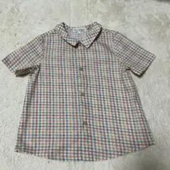 ☆ヨーロッパ子供服☆Fina Ejerigueチェックシャツ 6(116cm)