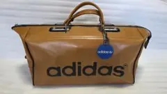 adidas ヴィンテージボストンバッグ ブラウン