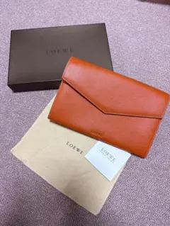 ■新品未使用 超稀少■ロエベ リネン パスポートケース パスポートカバー タン □新品未使用 超稀少□ロエベ リネン パスポートケース