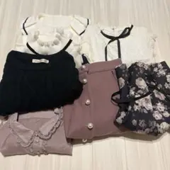 地雷服 まとめ売り 7点セット