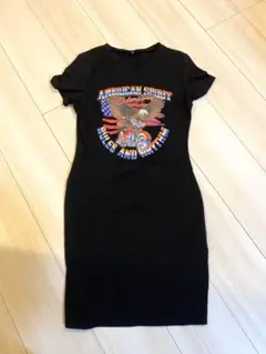 SHEIN ブラック ミニワンピース S