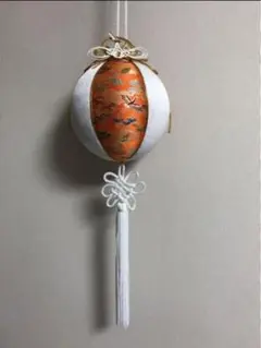 ボールブーケ 手毬 和装 フック付き!