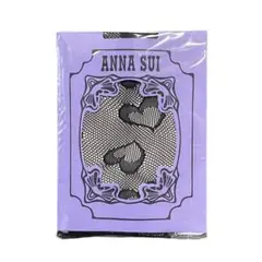 【美品】新品　アナスイ　ハート　ネット柄　S-L ブラック