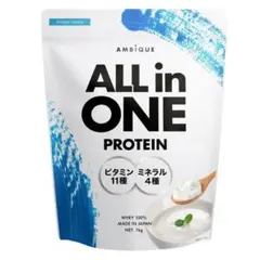 【ヨーグルト】アンビーク オールインワン プロテイン ホエイ 1kg