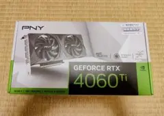 PNY GeForce RTX 4060 Ti 16GB 新品未開封 納品書付き