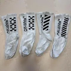 2025年最新】OFF-WHITE メンズ ソックスの人気アイテム - メルカリ