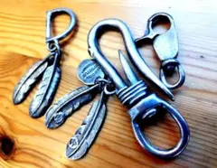 オールドコインカンパニースピリタス ウォレット用 シルバー フック等セット Old Coin Company Spiritus オールドコインカンパニースピリタス