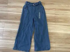 ラブトキシック　デニムワイドパンツ　150cm