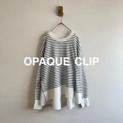 OPAQUE.CLIP ボーダーニット×タンクトップインナー2セットK155