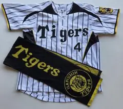 阪神タイガース Hanshin Tigers ユニフォーム 4番 タオル セット