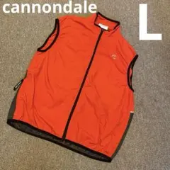 キャノンデール cannondale ナイロンベスト レッド OM303 L