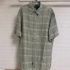 Marc Edwards リネン半袖シャツ