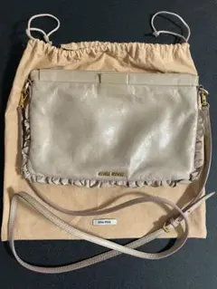MIUMIU クラッチバック ショルダー付き