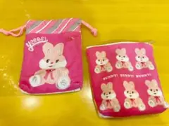 ソフィーエショコラ Sophie et Chocolat ポーチ、巾着セット