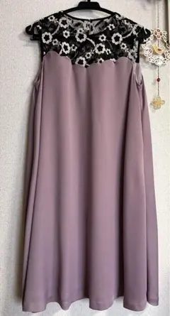 kaene フラワードレス パープル