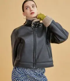 studious アウターブルゾン 本革 美品