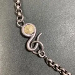 タオリンリンチシルバースミス  ネックレス goro's - リンチシルバースミス lynch silversmith k18ボーン