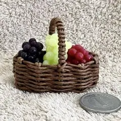ミニチュア ぶどうバスケットセット②