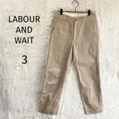 LABOUR AND WAIT/メンズ チノパン/S/綿100% 日本製
