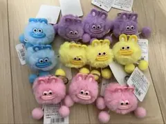 新品未使用タグ付き　うさみみ リップモンスターキーホルダー11個