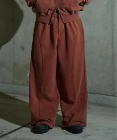 かつき着用 ander hunk Baggy Sweat Pants