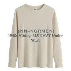 NORMEN 1940s ヴィンテージミリタリーアンダーシャツ