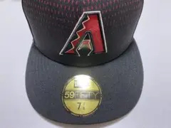 【中古】MLB アリゾナ・ダイヤモンドバックス キャップ 7 7/8 62.5