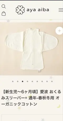 期間限定お値下げ！ほぼ未使用⭐︎愛波あやスリーパー通年用(春夏秋冬)