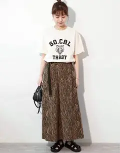 サウザンドマイルゼブラスカートSKIRT ZEBRA