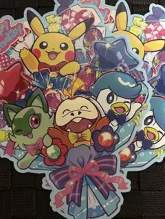 激安!! ポケモン おたんじょうび バースデー ブーケ カード 2枚セット