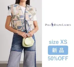 新品7割引 Polo Ralph Lauren パッチワークデニムベスト S