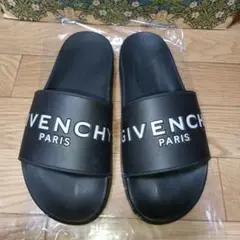 GIVENCHY サンダル ブランドロゴ ブラック ジバンシー