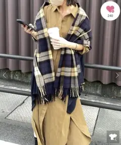 【jena】エスパスメルヴェイユ 4wayストール
に使える4WAYストール