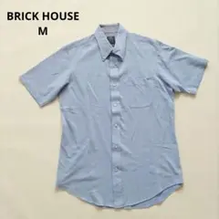 BRICK HOUSE ボタンダウンポロシャツ M　ウォッシャブル　東京シャツ