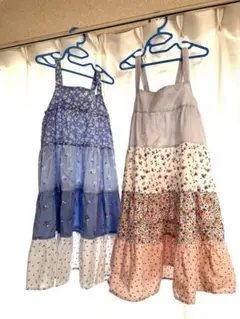 H&M お揃いワンピース　122 128