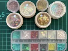 ホログラム　ラメ　グリッター　シーリング　レジン