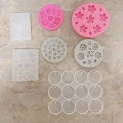 シリコンモールド　８個セット