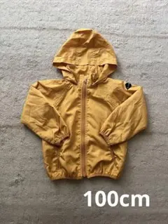 男の子　ブランシェス　イエローフード付きジャケット 100cm