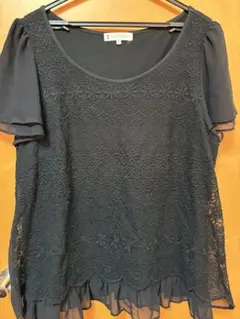 KUMIKYOKU 黒 半袖 トップス 7