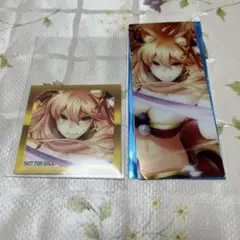 FGO 最終再臨展 編成画面風カード 特典 ステッカー 鈴鹿御前