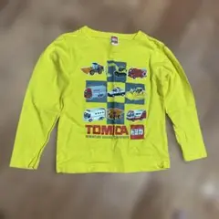 トミカ　黄色Tシャツ　男の子120