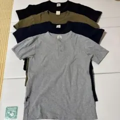 AVIREX Tシャツ3色セットM （ブラック　カーキ　ネイビー