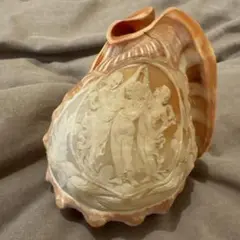 シェル カメオ ランプ マンボウガイ