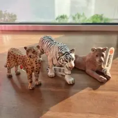 Schleich シュライヒ 猫科 3体セット