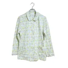 Amour1886 × 点と線模様製作所 パジャマ 花柄シャツ L 上品